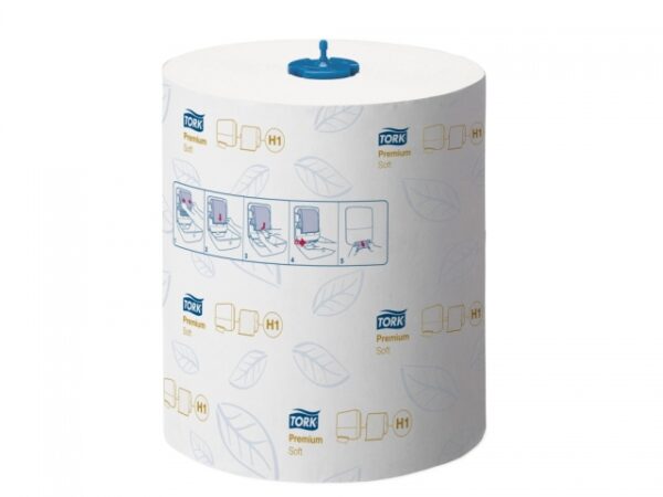 PAPEL SECAMANOS D/C TORK MATIC BLANCO 100M.6U